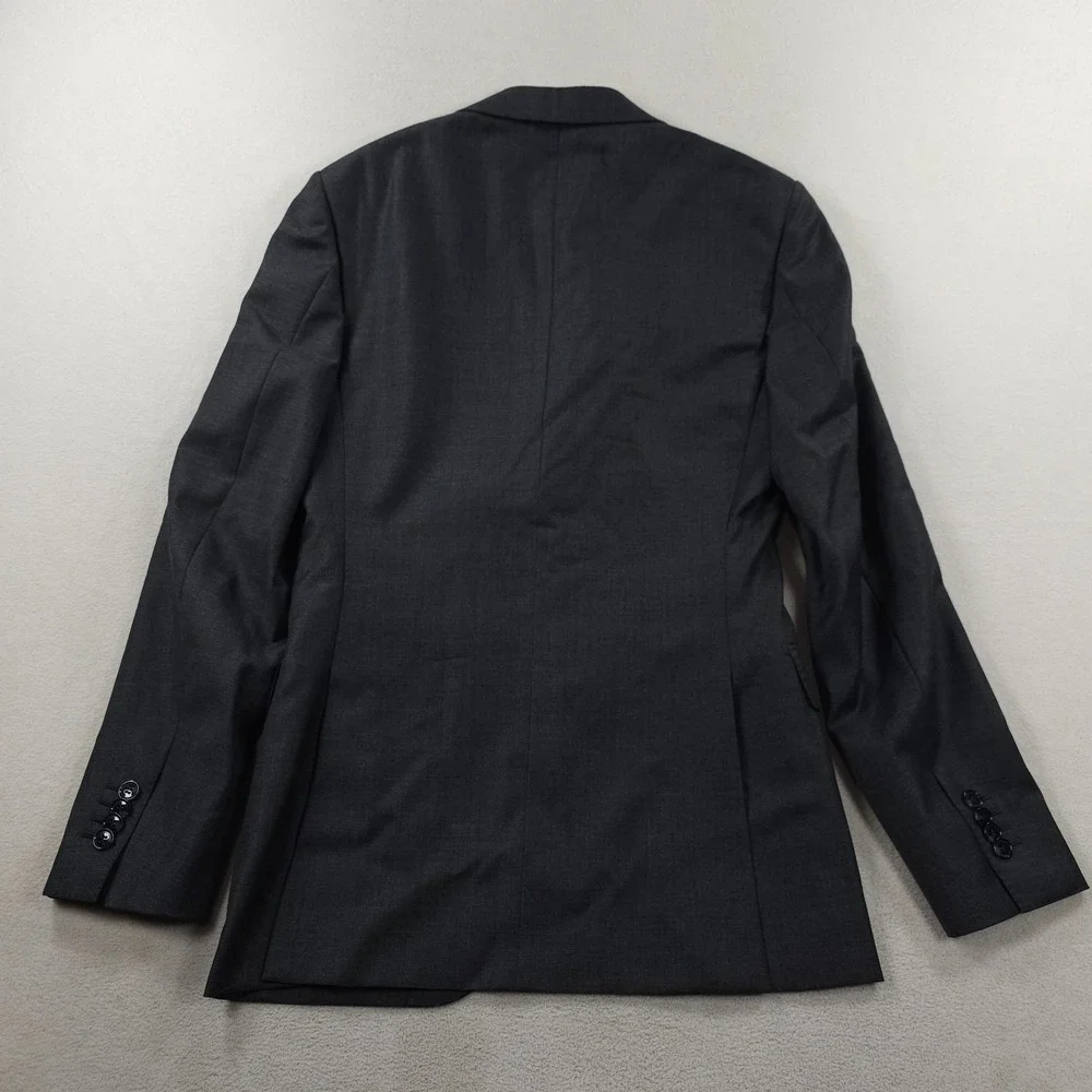 Suitsupply Jacket Mens 34 Gray VITALE BARBERIS CANONICO Napoli Int Blazer Sport - Picture 5 of 16